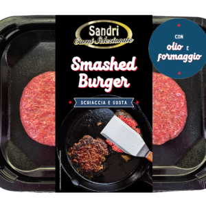 SMASHED BURGER OLIO E FORMAGGIO